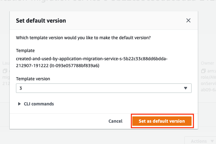 Confirm action