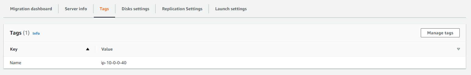 List tags