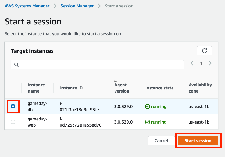 target-instances